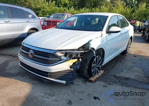 2023 Volkswagen Jetta 1.5T S из США, поврежденный, VIN 3VW5M7BU9PM015586